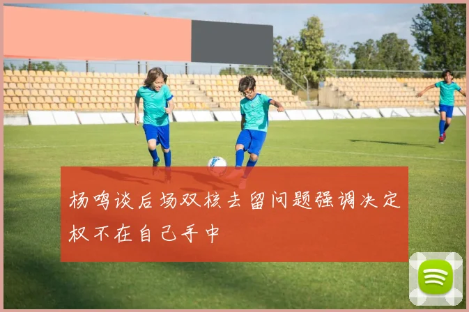 杨鸣谈后场双核去留问题强调决定权不在自己手中